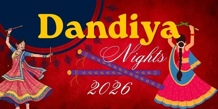Faridabad Dandiya Carnival at Molecule poster