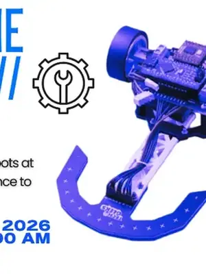 Fastest Line Following Robot poster