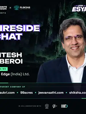 Fireside chat with Hitesh Oberoi poster