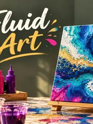 Fluid Art poster