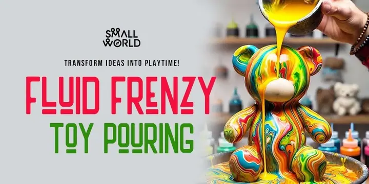 Fluid Frenzy: Toy Pouring poster