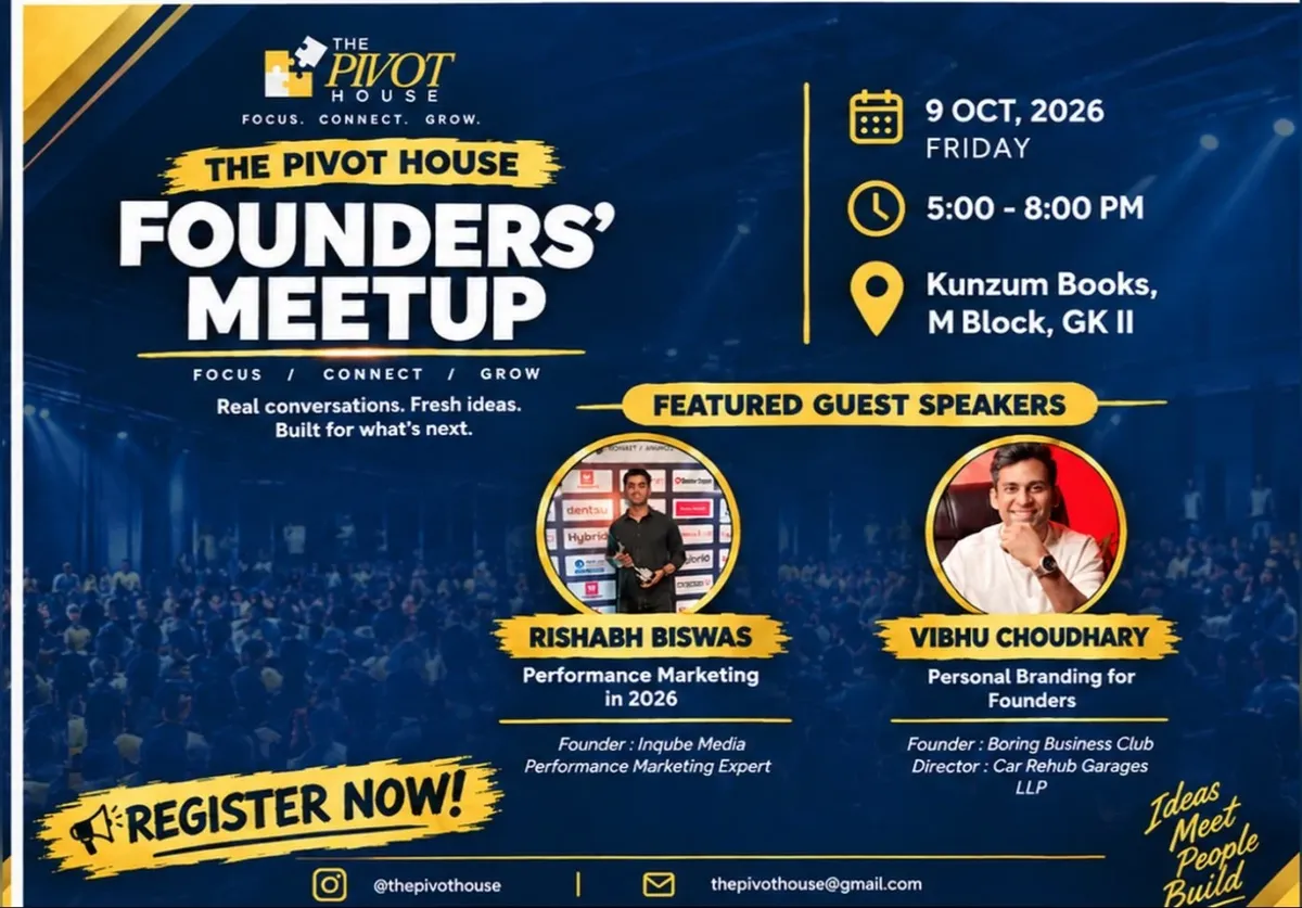 Founders' Meetup - Pivot House
