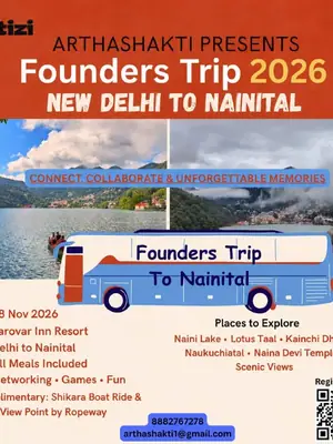 Founders Trip Delhi to Nainital poster