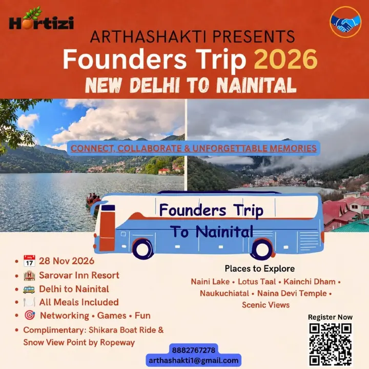 Founders Trip Delhi to Nainital poster