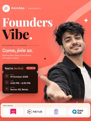Founders Vibe poster