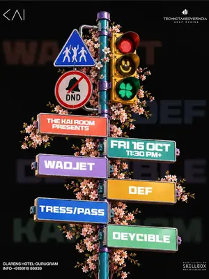 Friday at Kai ft. Wadjet, Def & more poster