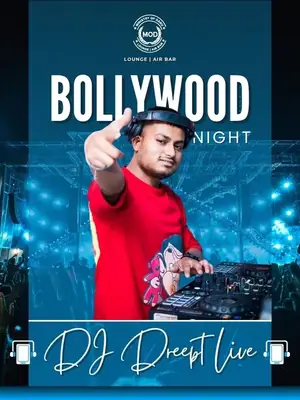 Friday Bollywood Night poster