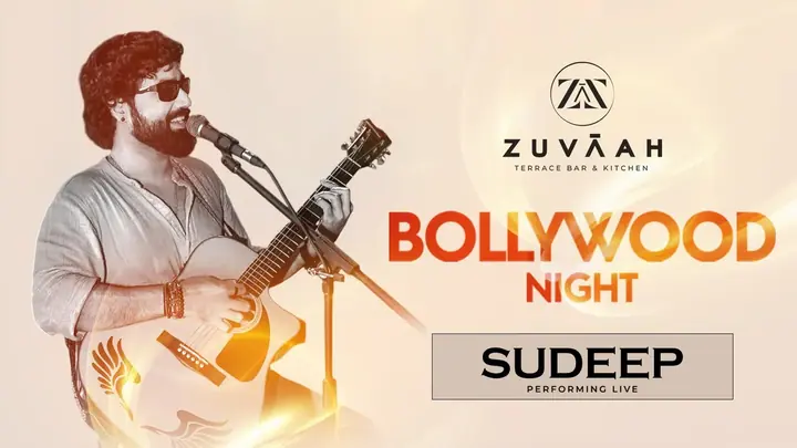 Friday Bollywood Night ft. Sudeep poster