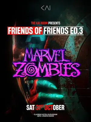Friends of Friends Halloween Edition: Marvel Zombies poster