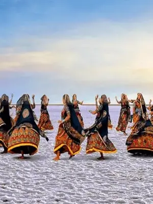 Full Moon over the Rann of Kutch poster