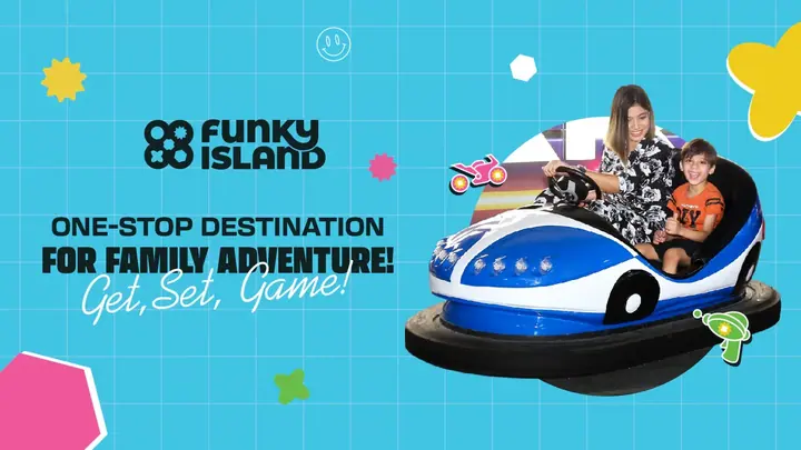 Funky Island - V3S Mall poster