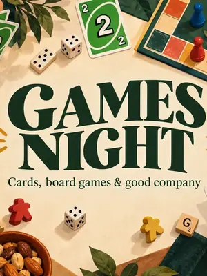 Games Night poster