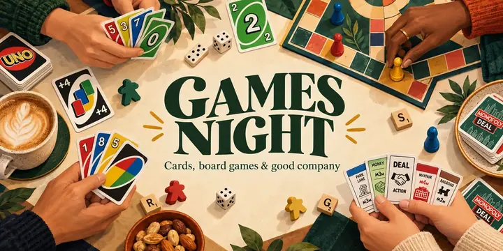 Games Night poster