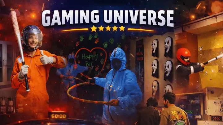 Gaming Universe | Neon Splash poster