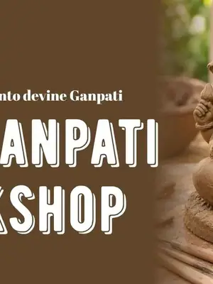 Ganpati Sculpting Workshop poster