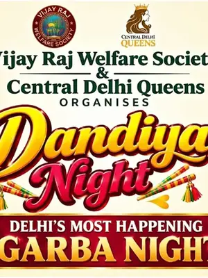 Garba and Dandiya Night poster