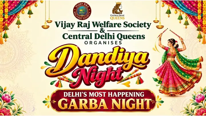 Garba and Dandiya Night poster