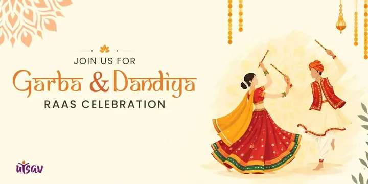 Garba and Dandiya Raas Celebration poster