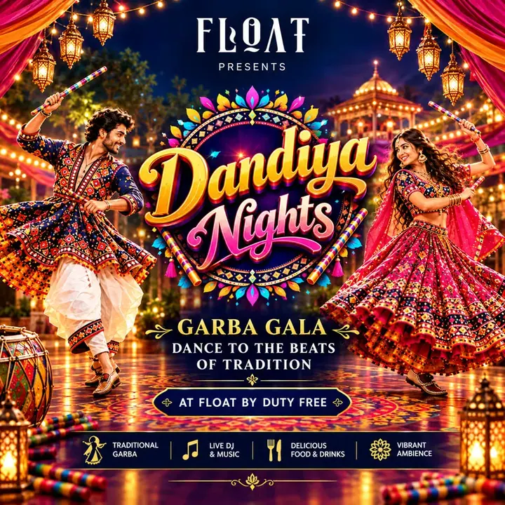 Garba & Dandiya Night at Float by Duty Free poster