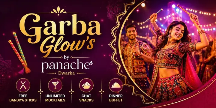 Garba Glows by Panache Dwarka poster