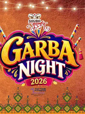 Garba Night 2026 poster