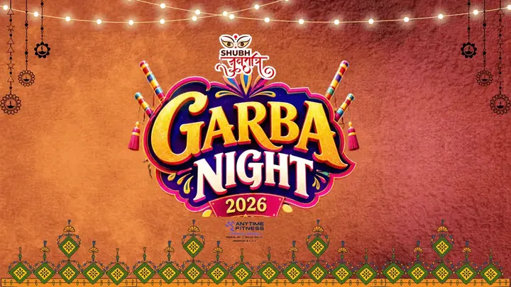Garba Night 2026 poster
