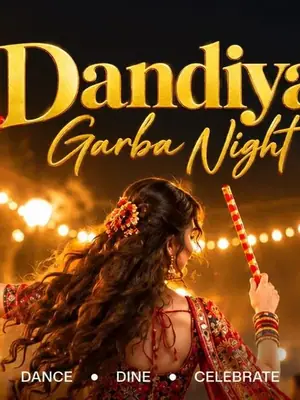 Garba Night at Bellavino poster