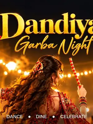 Garba Night at La Bamba Club poster
