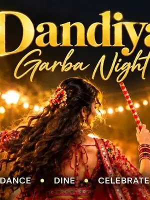 Garba Night at Martini M3M Urbana poster