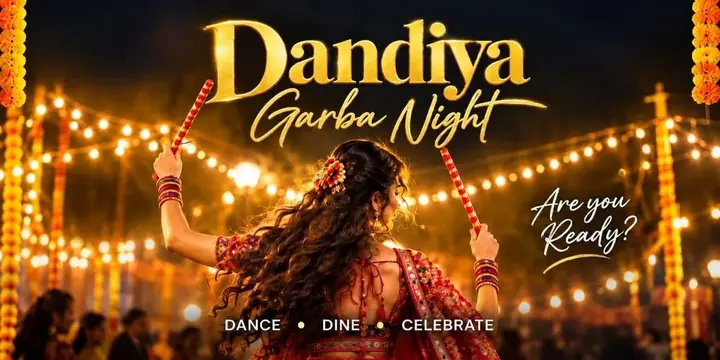 Garba Night at Ryu poster