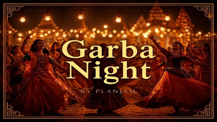 Garba Night by PlanJam poster
