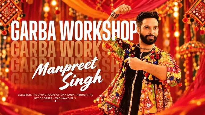 Garba Workshop poster