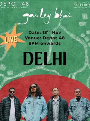 Gauley Bhai Live '26 poster