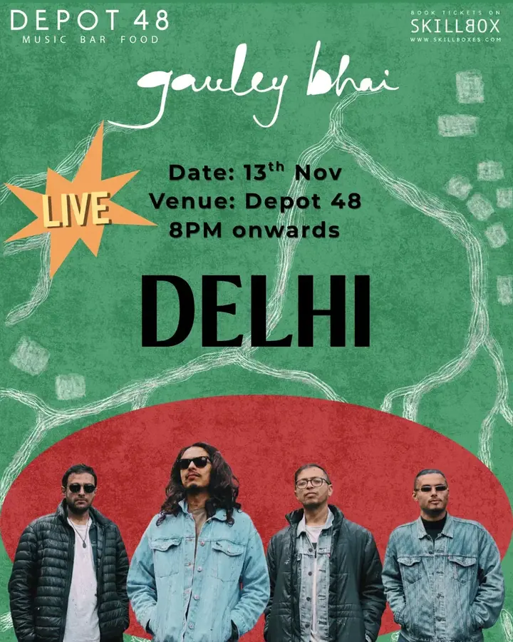 Gauley Bhai Live '26 poster