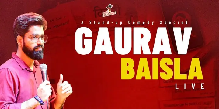 Gaurav Baisla Live poster