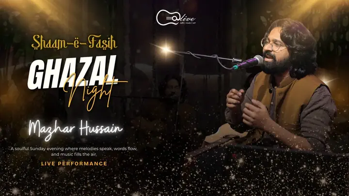 Ghazal Night with Mazhar Hussain poster