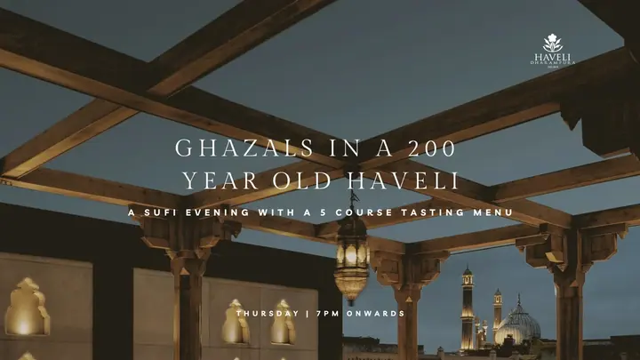 Ghazals in a 200-Year-Old Haveli with Dinner poster
