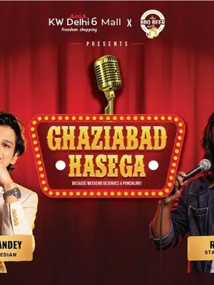 Ghaziabad Hasega - A Live Stand-Up Comedy Night poster