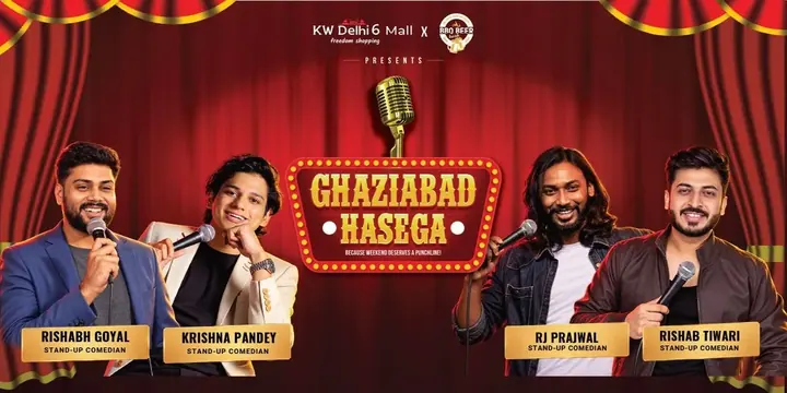 Ghaziabad Hasega - A Live Stand-Up Comedy Night poster