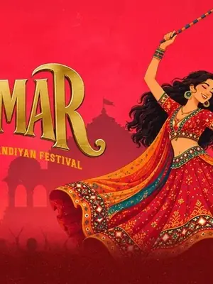 Ghoomar – Next Gen Dandiya Festival (Delhi Edition) poster