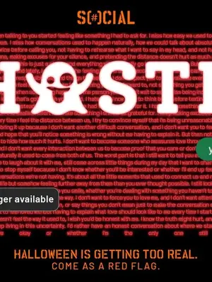 Ghosted poster