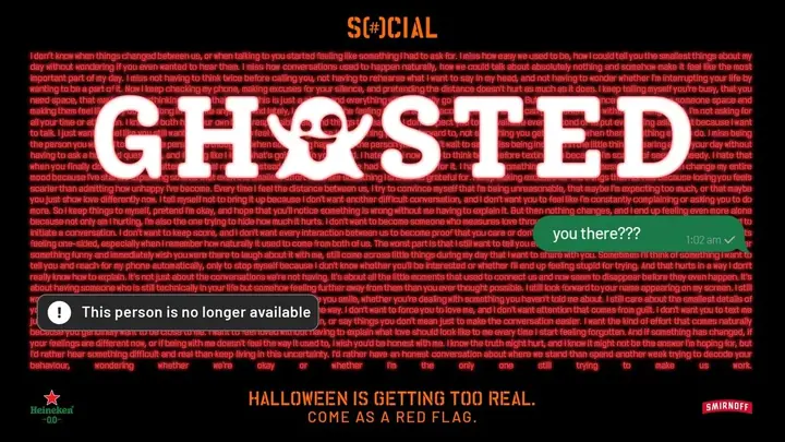 Ghosted poster