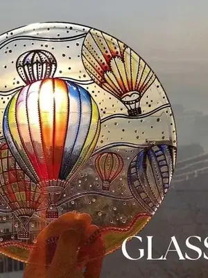 Glass Painting poster