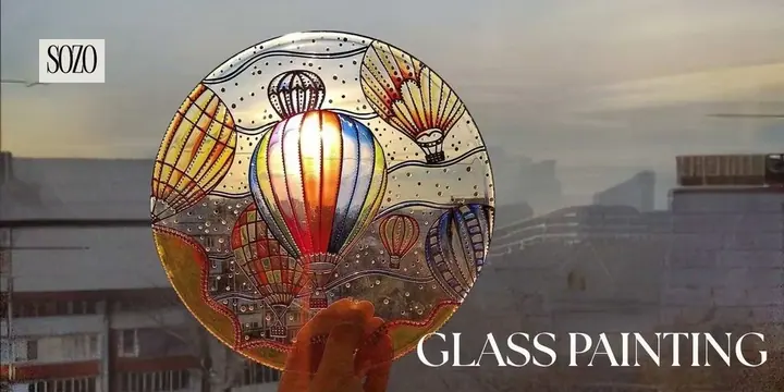 Glass Painting poster