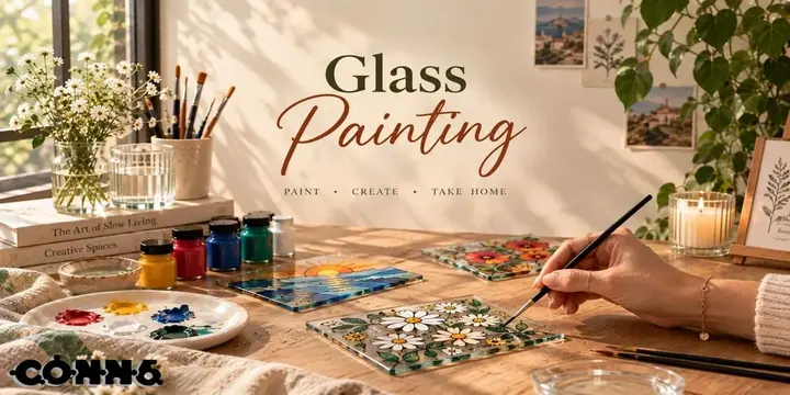 Glass Painting poster