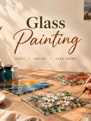 Glass Painting Workshop poster