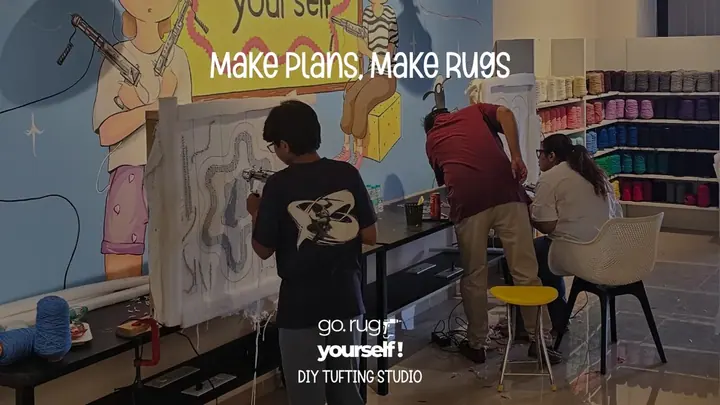 Go Rug Yourself: Tufting Workshop poster