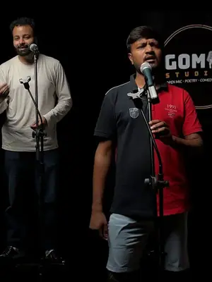 Gomic Open Mic – Comedy, Shayari & Music poster