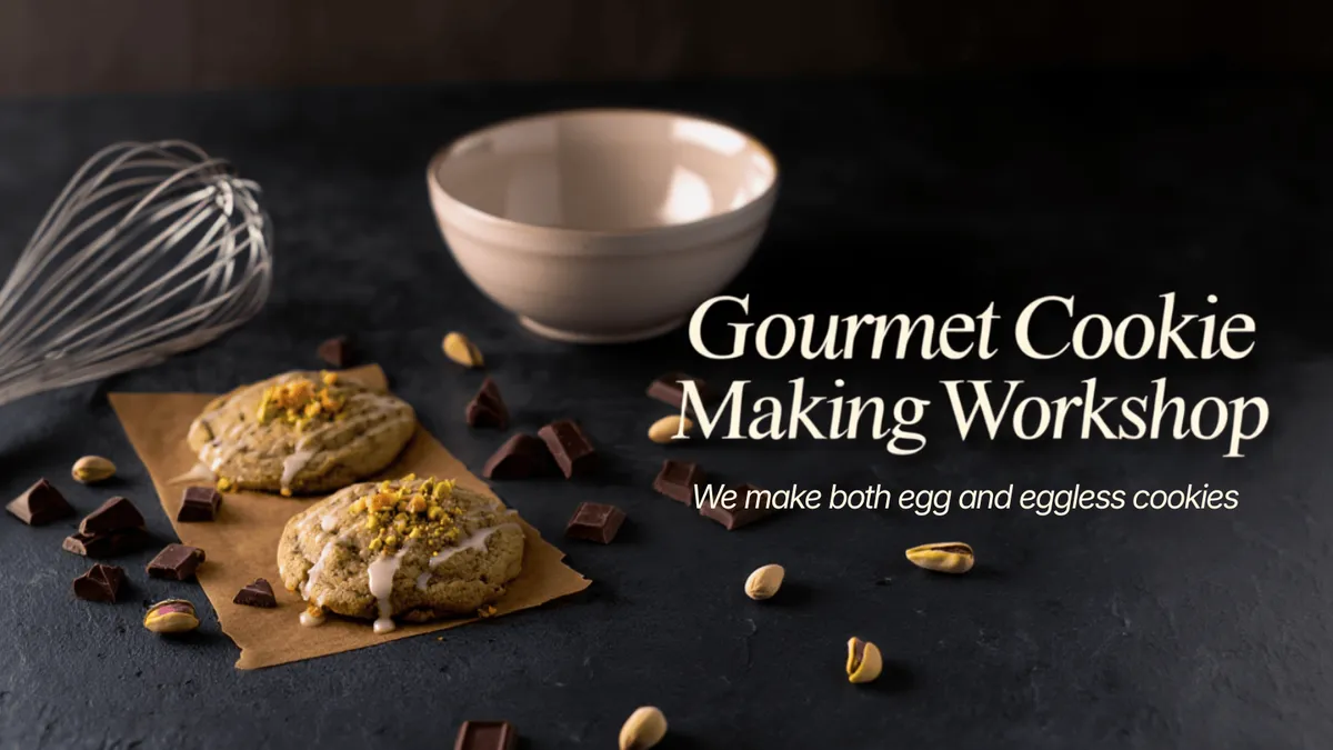 Gourmet Cookie Making Workshop