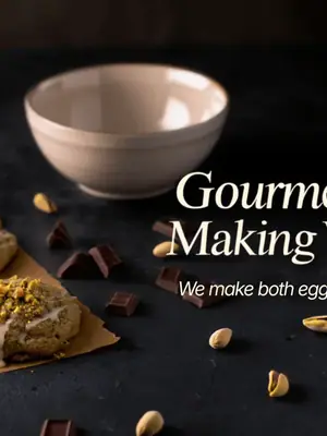Gourmet Cookie Making Workshop poster